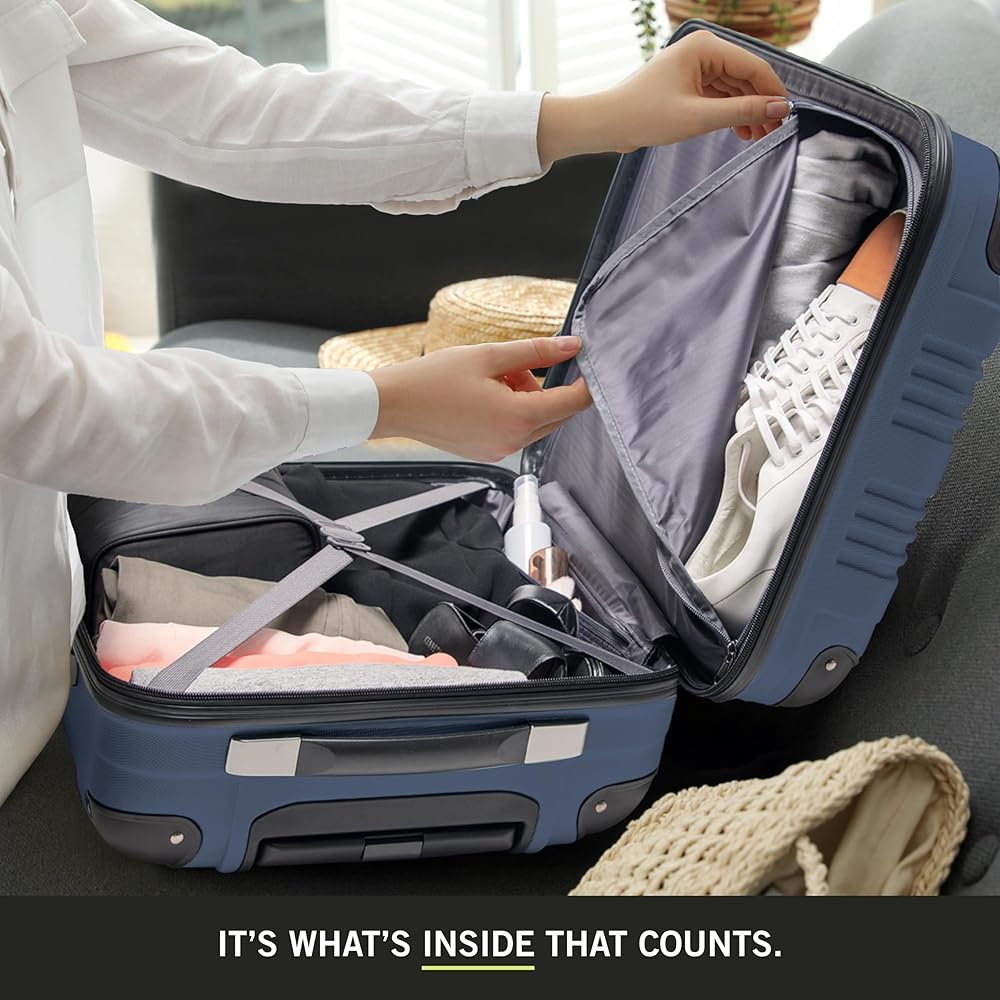 KENNETH COLE キャリーケース　スーツケース　紺　28インチ(71cm Amazon.com | Kenneth Cole REACTION Out of Bounds Lightweight
